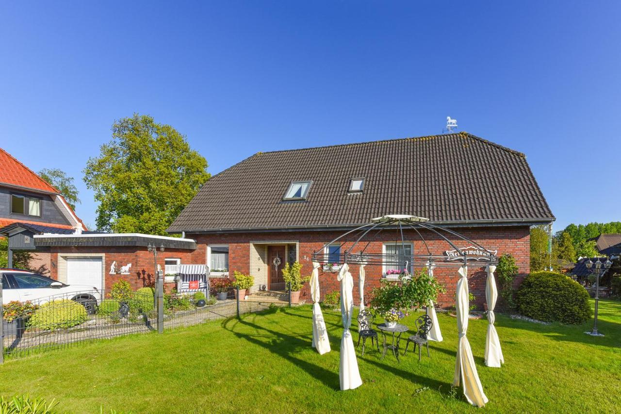 Haus Sonne & Meer Esens Esterno foto