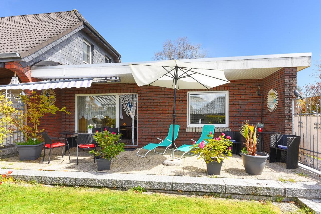 Haus Sonne & Meer Esens Esterno foto